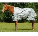 Bucas Outdoordecke 0g Power Turnout Light High Neck Regendecke Silver 115 - Silber