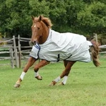Bucas Outdoordecke 0g Power Turnout Light High Neck Regendecke Silver 165 - Silber