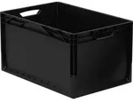 Surplus Systems Eurobox 60 x 40 x 32 cm, 62 l, schwarz - Schwarz