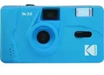 Kodak M35 35 mm Wiederverwendbare Filmkamera, blau, ikonisch, Retro, Farbe:Blau -