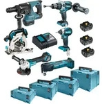 Akku-Ger&auml;te-Set DLX6085TJ Sp.18V m.6 Ger&auml;ten m.3Akkus 5Ah