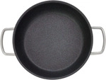 WMF 7115006228, Rund, Allzweckpfanne, Schwarz, Edelstahl, 250 &deg;C, Edelstahl,...