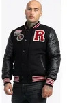 Benlee Herren College Jacke Francis black L - Schwarz - L