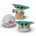 Star Wars, The Mandalorian 3in1 The Child schwebender Kinderwagen, Kuscheltier -
