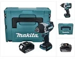 Makita DTW 701 G1J Akku Schlagschrauber 18 V 700 Nm 1/2" XPT Brushless + 1x...