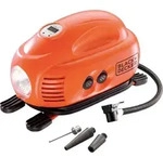 Kompressor ASI200, 8,27bar (orange/schwarz, 12 Volt Zigarettenz&uuml;nder-Anschluss)