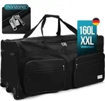 MONZANA&reg; Reisetasche mit Rollen 160L Trolley Funktion Teleskopgriff Standf&uuml;&szlig;e