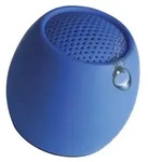 Boompods Zero Speaker, 3 cm, 3 W, Kabellos, Tragbarer Mono-Lautsprecher, Blau,