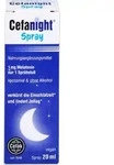 Cefanight Spray mit 1 mg Melatonin verk&uuml;rzt die Einschlafzeit und lindert Jetlag, 20