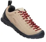KEEN Jasper Sneaker Wildleder Outdoor & Stadt US 8.5 Eco Anti-Geruch - Schwarz/Rot -