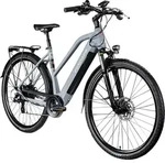 Z&uuml;ndapp Z810 E Bike Trekkingrad 28 Zoll 550 Wh grau - Grau