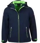 Trollkids 161-120 Kinder-Softshelljacke in Dunkelblau &ndash; wasserdicht - Dunkelblau -