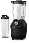 Philips Standmixer 3000 Series, Glasbeh&auml;lter, 2 Geschwindigkeiten, 1.25 L, 600 W,
