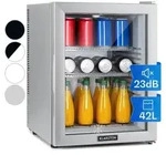 Klarstein K&uuml;hlschrank, Mini K&uuml;hlschrank mit Glast&uuml;re, Mini-K&uuml;hlschrank f&uuml;r