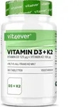 Vit4ever Vitamin D3 5000 I.E. 125 &mu;g + K2 100 &mu;g 365 Tabletten