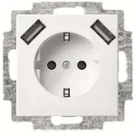 Busch-Jaeger B SI SCHUKO, 2x USB-STD 20 EUCB2USB-914, 1 Stk. - Wei&szlig;
