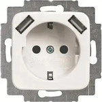 Busch-Jaeger 20 EUCB2USB-214 Schuko 2x USB-Steckdose Reflex SI/SI Linear