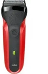 Braun Series 3 300s Herrenrasierer rot - Schwarz/Rot