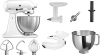 KitchenAid 4,3 L 5K45SS Classic K&uuml;chenmaschine Set 4