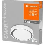 LEDVANCE SMART+, Intelligente Deckenbeleuchtung, WLAN, Grau, Polymethylmethacrylat