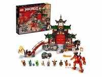 LEGO 71767 NINJAGO Ninja-Dojotempel aus Meister des Spinjitzu, Gebäude-Set mit 5