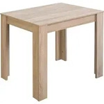 Esstisch Pit 0566 80x60 eiche s&auml;gerau B H T 80 x 75 x 60 cm - Braun/Grau