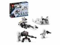 LEGO 75320 Star Wars Snowtrooper Battle Pack mit 4 Figuren, Waffen und
