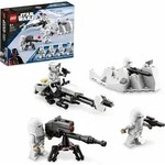 LEGO 75320 Star Wars Snowtrooper Battle Pack mit 4 Figuren, Waffen und