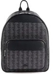 LACOSTE Laptoprucksack Rucksack mit Laptopfach Backpack Noir Gris schwarz mehrfarbig