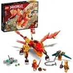 LEGO 71762 NINJAGO Kais Feuerdrache EVO mit Feuerdrachen- und Schlangen-Figur - Rot
