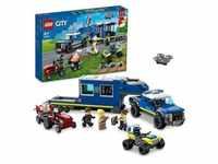 LEGO 60315 City Mobile Polizei-Einsatzzentrale Spielzeug mit Polizeiauto für Jungen