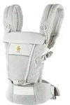 Ergobaby Adapt Babytrage f&uuml;r Neugeborene ab Geburt 0&ndash;48 Monate - Grau