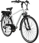 Z&uuml;ndapp Z802 E Bike 28 Zoll Trekkingrad wei&szlig;/grau