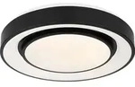 Globo Lighting Deckenleuchte Metall schwarz, LED - Schwarz