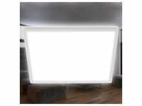 LED Panel BRILONER LEUCHTEN SLIM, 18 W, 2400 lm, IP20, weiß, Kunststoff, 29,3...