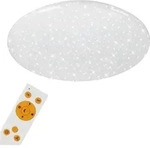 LED Deckenleuchte Dimmbar Fernbedienung Sternendekor CCT 50W Metall Briloner - Wei&szlig;