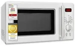 Exquisit Retro-Mikrowelle 700 Watt, 25,5 cm Drehteller, 1000 Watt Grill, 20L, 5
