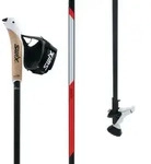 Swix CT2 Red Professional Carbon Nordic Walking St&ouml;cke Just Click-Schlaufe 1Paar 110