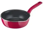 Chefclub von Tefal G8061704 Deep Herd 22cm Himbeerrot, Non-Stick-Beschichtung,