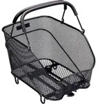 racktime BaskIt, Hinten, Fahrradkorb, Schwarz, 20 l, 10 kg, 388 mm - Schwarz