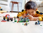 LEGO 60319 City L&ouml;scheinsatz und Verfolgungsjagd mit Feuerwehrauto und Motorrad -