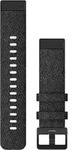 Garmin Ersatzarmband QuickFit20 Nylon Schwarz/Schiefergrau - Schwarz