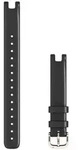 Garmin Lily Bands, Band, Smartwatch, Schwarz, Garmin, Lily, Leder - Schwarz
