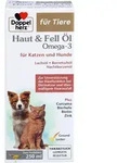 Doppelherz Haut & Fell &Ouml;l Omega 3 f&uuml;r Katzen + Hunde zur Unterst&uuml;tzung der