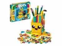 LEGO 41948 DOTS Bananen Stiftehalter, kreatives DIY Bastelset für Kinder