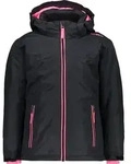 Cmp Ski Snaps Anthracite 8 Years - Schwarz - 128