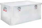 STIER Alubox, Aluminiumbox 135L, Staub- und spritzwasserresistent mit Gummidichtung