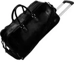 The Chesterfield Brand Jayven - Rollenreisetasche Leder 60 cm (black) - Schwarz