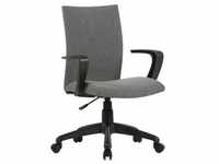 byLIVING Bürostuhl Sit, Chefsessel mit Höhenverstellung, Kunststoff schwarz,
