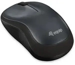 Equip Kabellose komfort-maus, Beidh&auml;ndig, Optisch, RF Wireless, 1200 DPI, Schwarz -